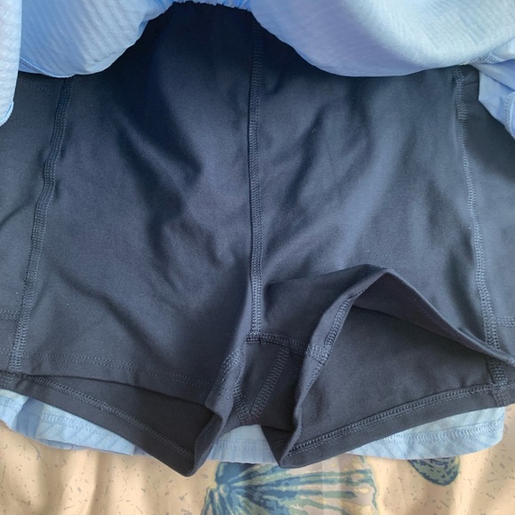 NWT Free People Movement High Dive Blue Sultry Skort size medium - Picture 6 of 10